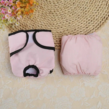 Culottes hygiéniques réutilisables et lavables pour petits chiens, couches pour chiens femelles, culottes physiologiques pour chats mâles, menstruation des animaux de compagnie