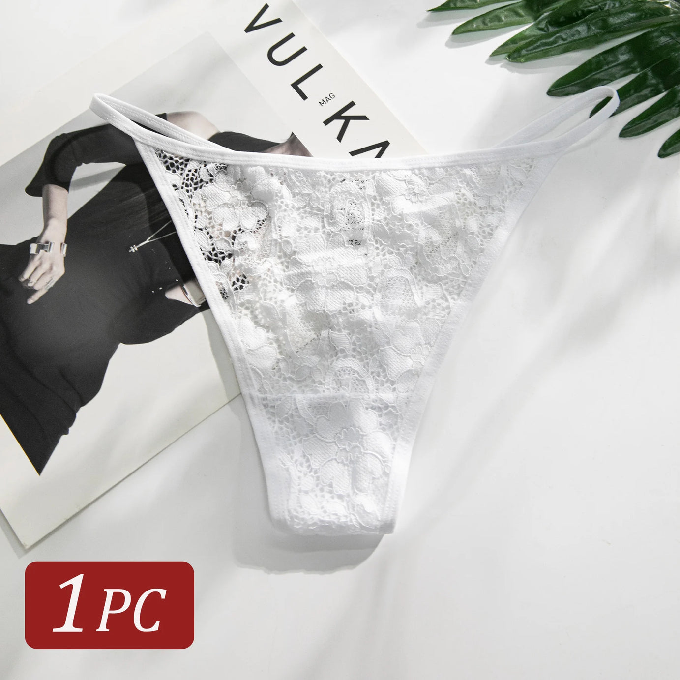 String sexy en dentelle semi-transparente, ultra-fin, taille basse, dos en T, 1 pièce, pour femme, tailles XS à XL.
