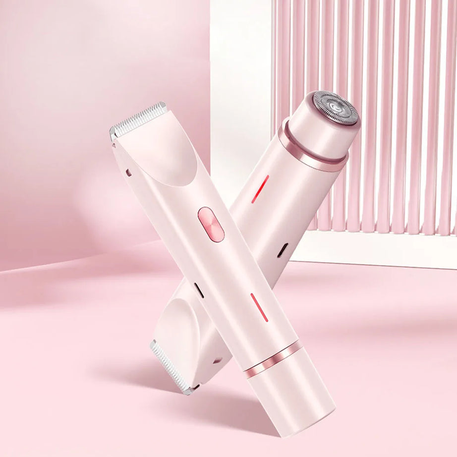 Épilateur corporel pour femme, rasoir électrique pour le visage, la moustache, les jambes, le corps, les aisselles et le maillot. Tondeuse électrique pour le corps et le visage.