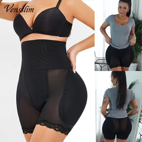 Braguitas de mujer que realzan las caderas y los glúteos, ropa interior sin costuras, shorts tipo bóxer, fajas moldeadoras, bragas de control con relleno grande.
