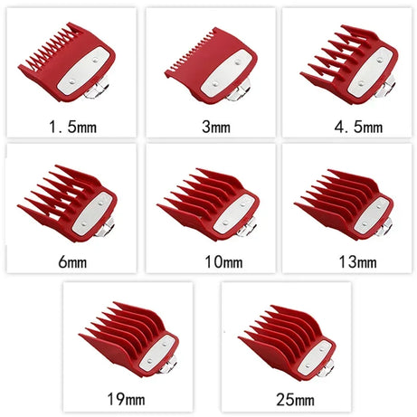 Tondeuse à cheveux rechargeable Kemei PG1990A avec peignes de guidage, professionnelle et sans fil, pour hommes. Appareil de coupe de cheveux pour hommes.