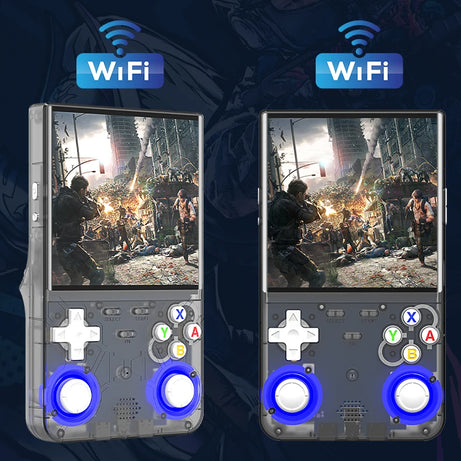 Nouvelle console de jeux portable ultra rétro R36, écran 4 pouces, système Linux open-source, 128 Go, lecteur vidéo portable.