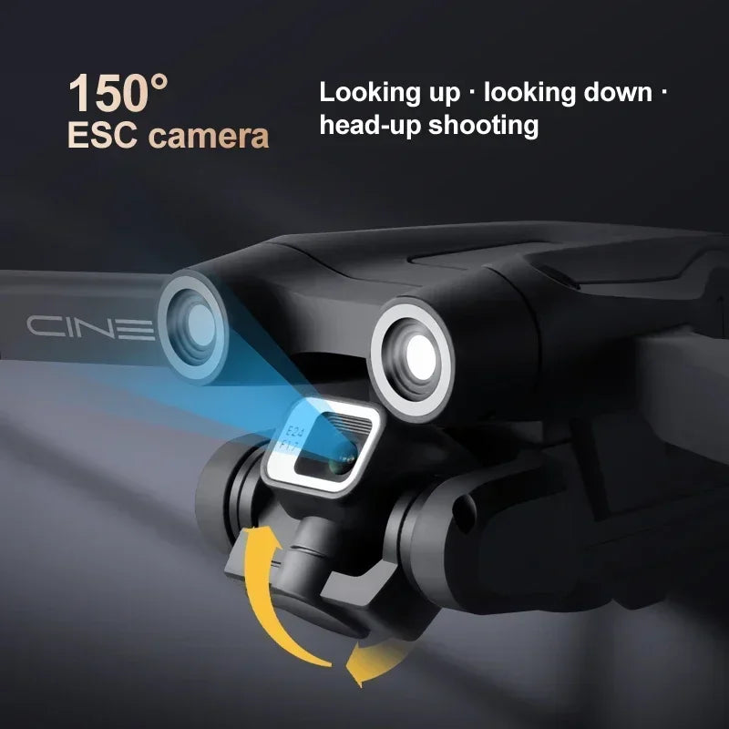 Drone Original Z908 Pro /MAX 8K ESC Professionnel 4K avec localisation par flux optique et évitement d'obstacles sur 3 côtés - Quadricoptère jouet