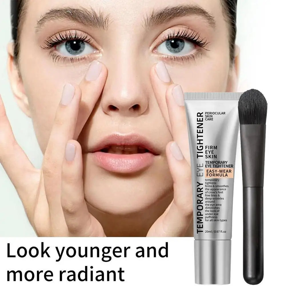 Crème contour des yeux raffermissante instantanée. Crème tenseuse et décongestionnante pour le contour des yeux. Lisse les ridules et atténue les poches et les cernes.