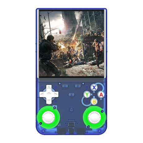 Nouvelle console de jeux portable ultra rétro R36, écran 4 pouces, système Linux open-source, 128 Go, lecteur vidéo portable.