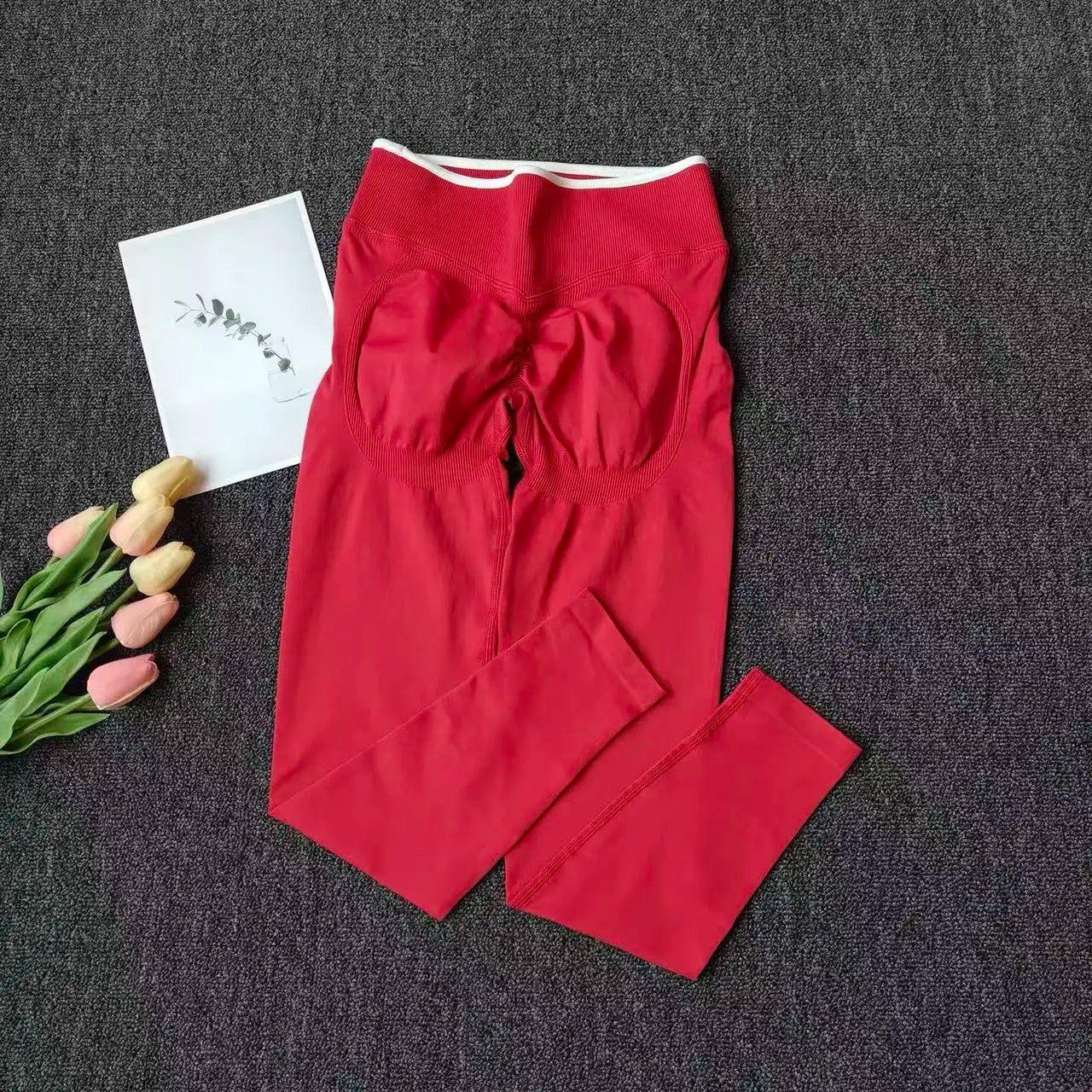 Pantalon de yoga effet fessier galbé, pantalon de fitness taille haute pour femme, legging moulant ultra-élastique à séchage rapide pour l'entraînement