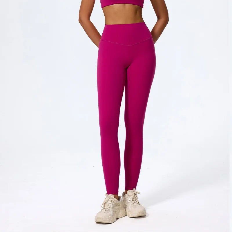 Leggings taille haute Hearuisavy en tissu ultra doux, séchage rapide, parfaits pour la gym, le yoga et la course à pied. Effet push-up.