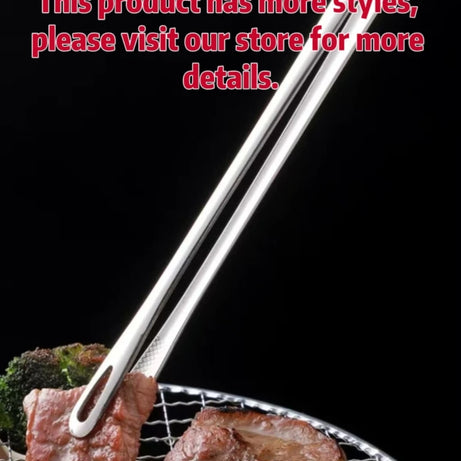 Pinces à barbecue en acier inoxydable, pinces à aliments, pinces à steak, pinces à pain, ensemble d'ustensiles de cuisine antidérapants, petits outils et accessoires