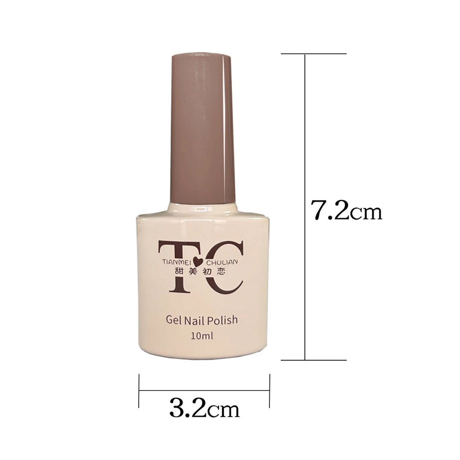 Vernis à ongles gel blanc effet œil de chat TC Flow Light (1 à 9 pièces) - Ultra brillant, semi-permanent, UV, effet miroir, aimant pour ongles