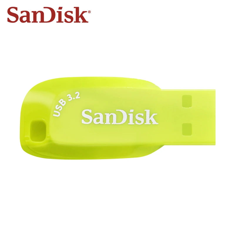 Clé USB 3.2 Sandisk CZ410 100 % originale, 32 Go, 64 Go, 128 Go, mini-clé USB haute vitesse.