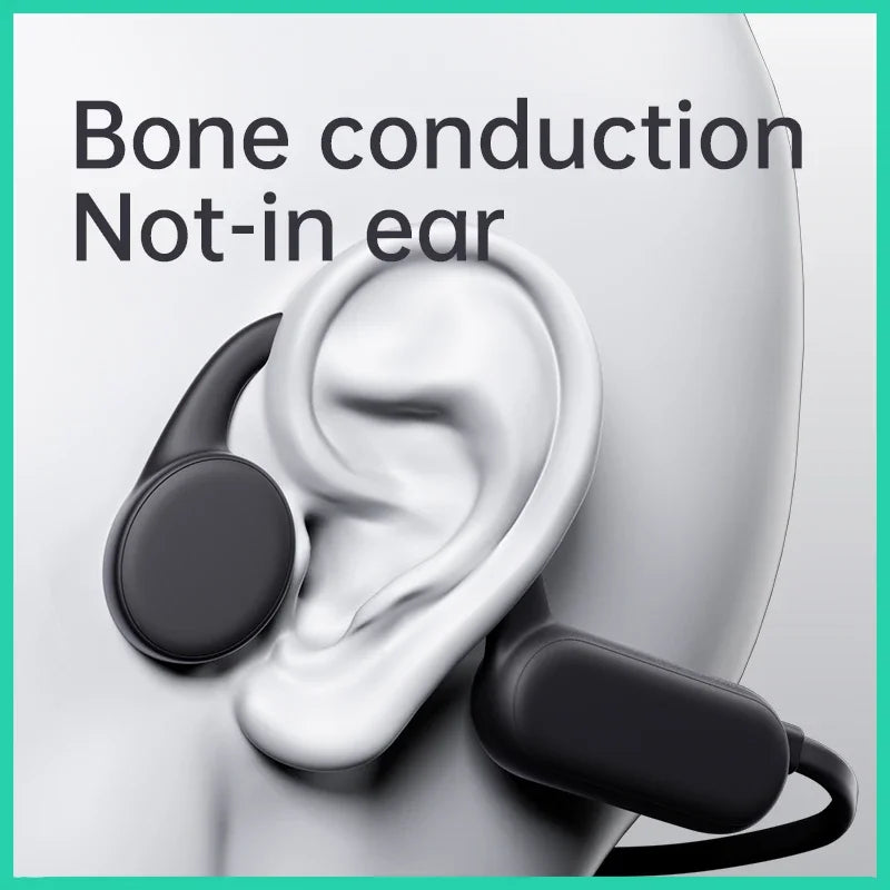 Écouteurs sans fil Shokz Open pour le sport, à conduction osseuse, Bluetooth, étanches IPX8, avec 32 Go de RAM et lecteur MP3.
