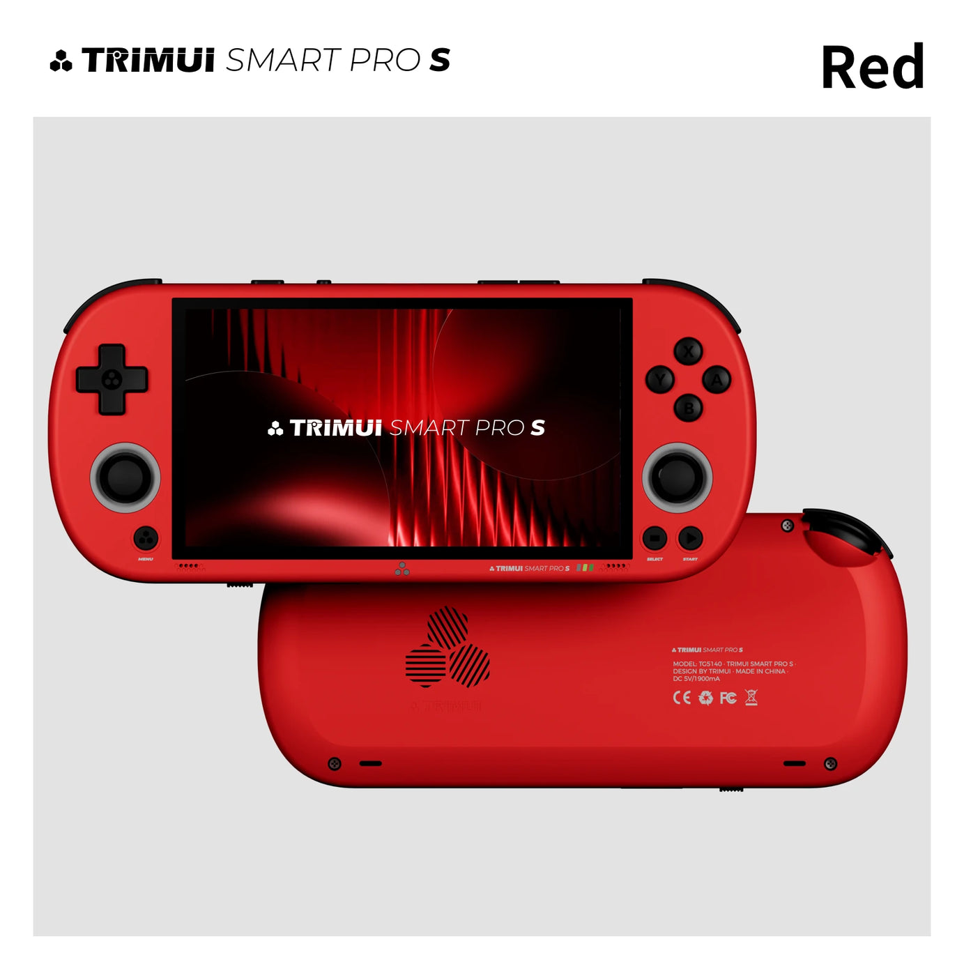 Console de jeu portable Trimui Smart Pro S, écran IPS 4,96 pouces, système Linux, joystick, éclairage RGB, jeu vidéo rétro, cadeau Smartpros