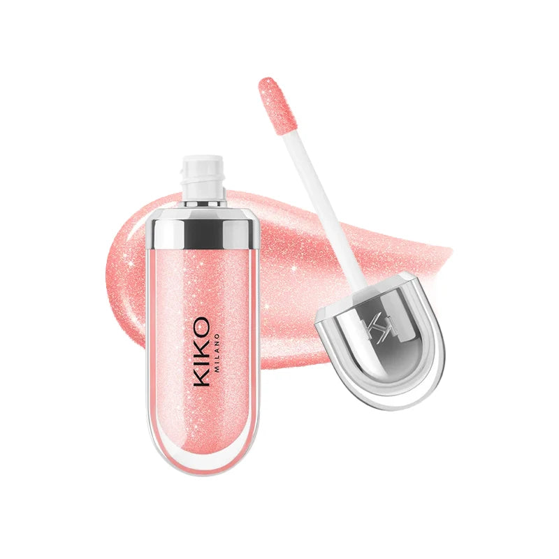 Kiko 3D Hydra LipGloss Blush waterproof longue tenue Maquillage scintillant Gloss à lèvres Brun Rose Mauve nacré