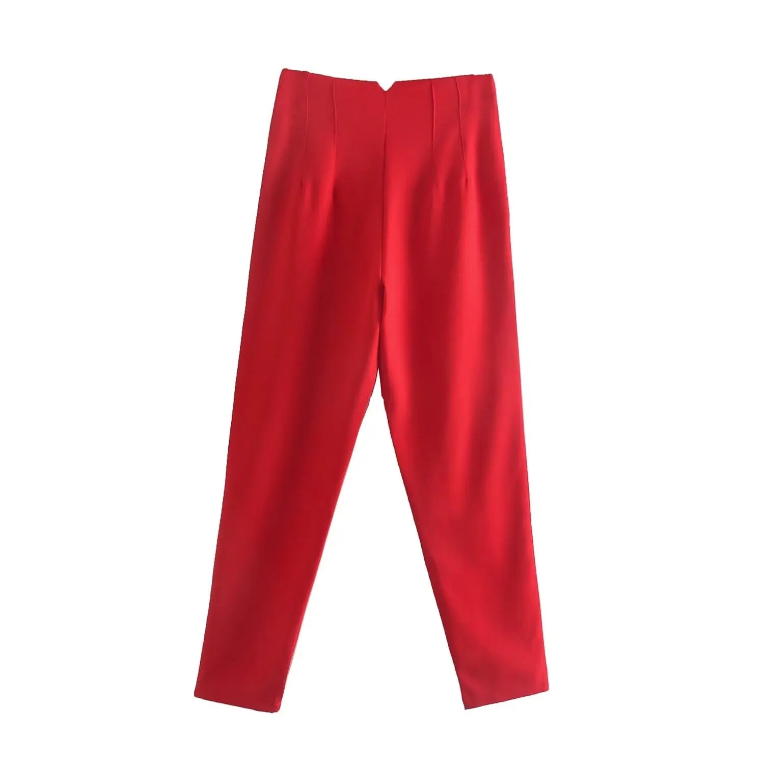 Tenues de bureau Koekop Pantalons crayon Noir Rose Blanc Pantalons Femme Mode Vêtements de bureau Pantalons taille haute pour femmes Pantalons habillés