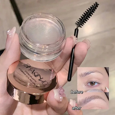 Savon à sourcils tridimensionnel, gel pour sourcils, texture gel pour un style naturel