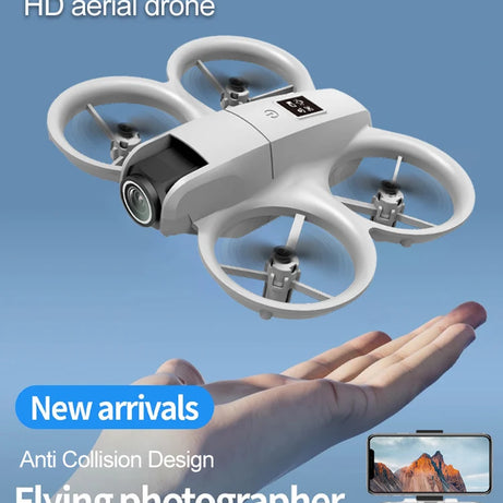 Nouveau mini drone H135 WIFI FPV Hover, caméra 4K professionnelle, lumières colorées, drone RC pliable, quadricoptère, jouet RC, cadeau