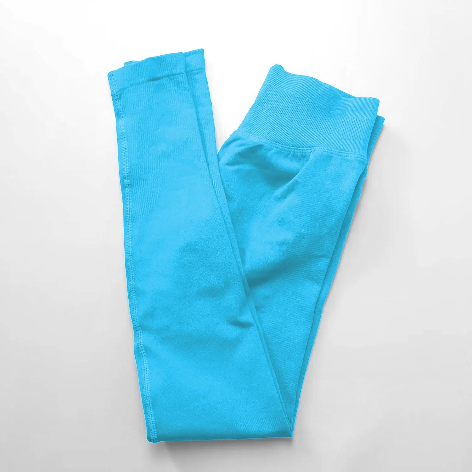 Leggings NCLAGEN Impact pour femmes, sans coutures, pantalon de sport et de yoga, bande côtelée basse, vêtements de gym et de fitness, collants froncés pour les fesses