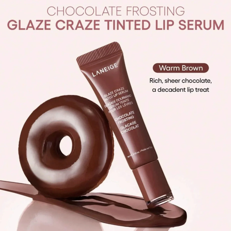 Baume à lèvres hydratant effet donut, gloss miroir, rouge à lèvres parfum fraise framboise chocolat, huile à lèvres transparente, maquillage
