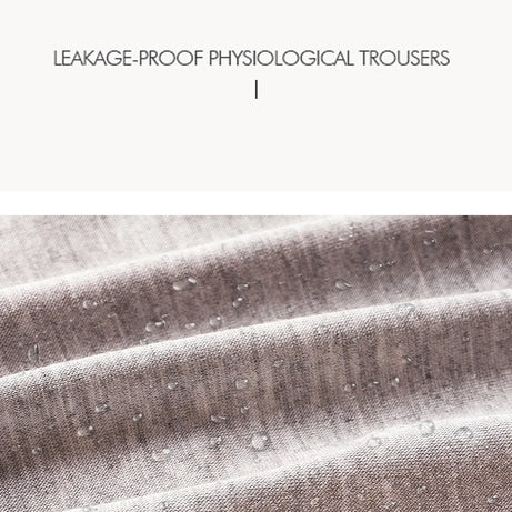 Lot de 2 culottes physiologiques pour femmes, culottes menstruelles anti-fuites, taille mi-haute, en soie glacée.
