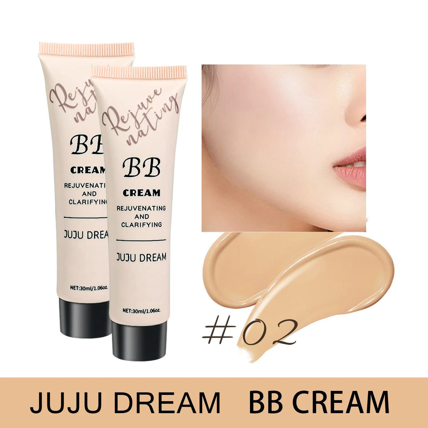 Crème BB, crème isolante, fond de teint liquide, hydratant, régulateur de sébum, maquillage longue tenue, lait, peau sèche, sans poudre