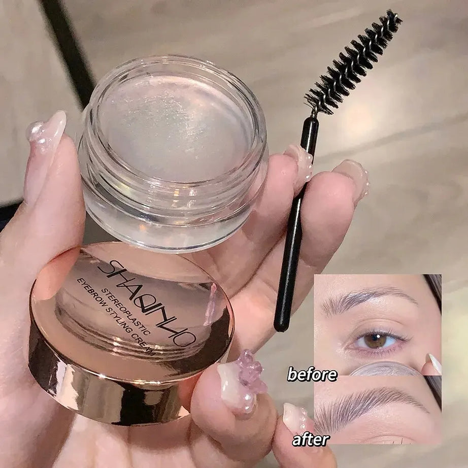 Savon à sourcils tridimensionnel, gel pour sourcils, texture gel pour un style naturel