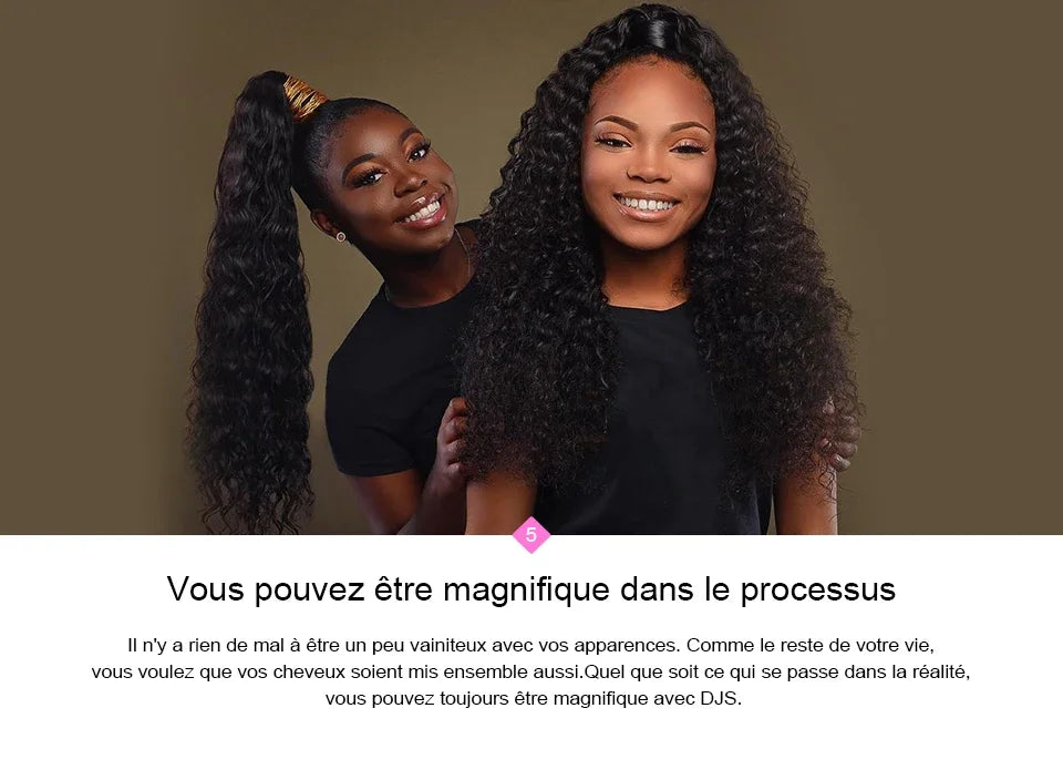 Perruques bouclées au carré, cheveux humains brésiliens, 13x4 Deep Water Wave, perruques frontales en dentelle 5x1 et 13x1 avec raie en T, pour femmes, pré-épilées à 200 %.