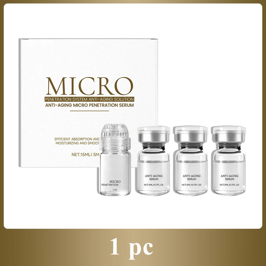 Coffret Essence Anti-Rides au Collagène Hydratante Raffermissante Nettoyante des Pores Anti-âge