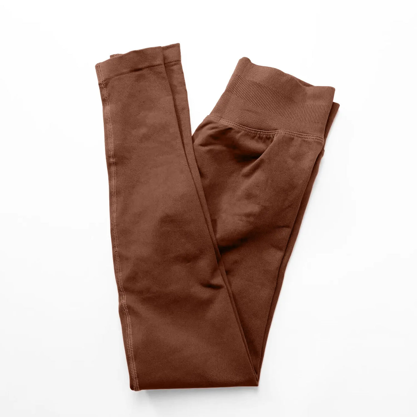 Leggings NCLAGEN Impact pour femmes, sans coutures, pantalon de sport et de yoga, bande côtelée basse, vêtements de gym et de fitness, collants froncés pour les fesses