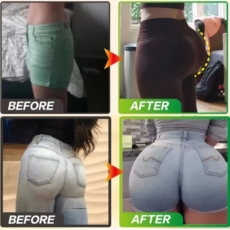 Crème liftante pour les fesses, les hanches et la poitrine, massage pour une croissance plus ferme et repulpante, prévient l'affaissement des seins, pour des fesses plus volumineuses, raffermies et galbées.