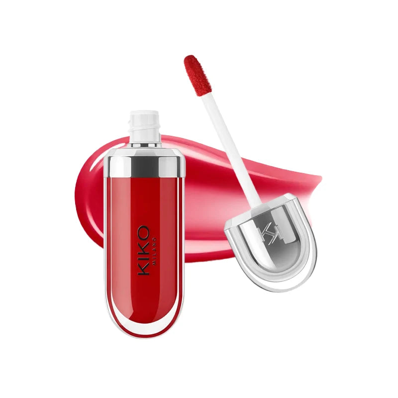 Kiko 3D Hydra LipGloss Blush waterproof longue tenue Maquillage scintillant Gloss à lèvres Brun Rose Mauve nacré