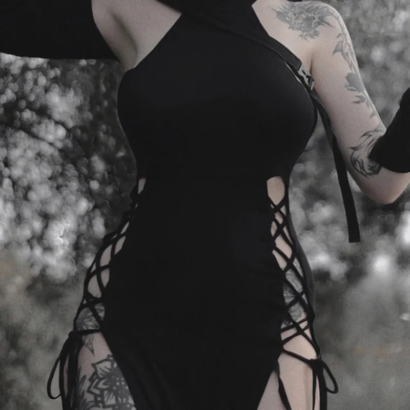 Robe courte verte élégante à manches longues pour femme, style streetwear, collection automne 2024