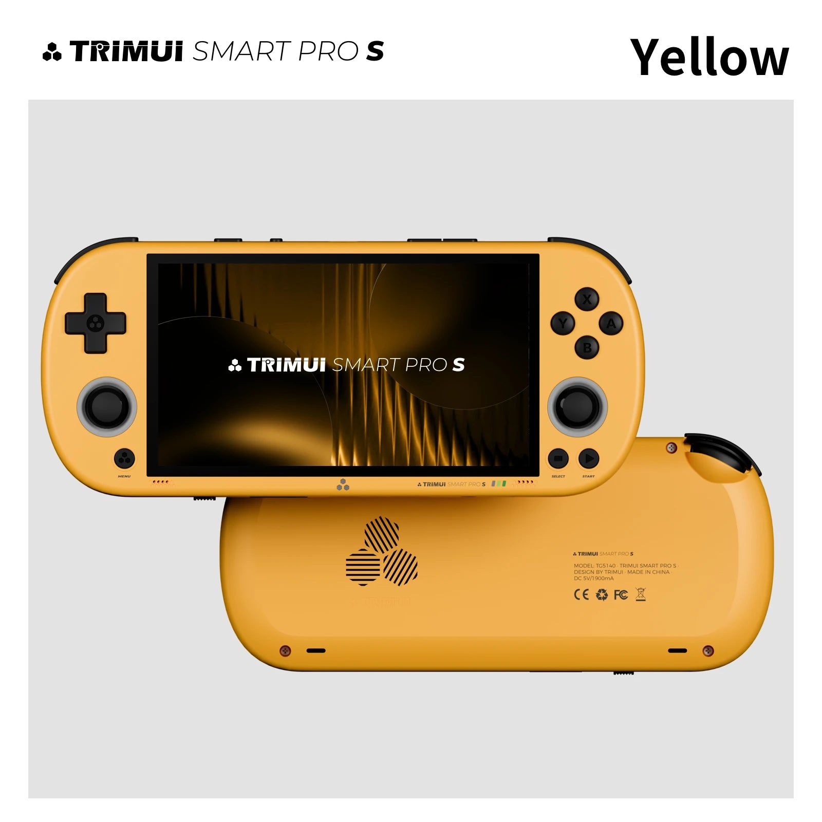 Console de jeu portable Trimui Smart Pro S, écran IPS 4,96 pouces, système Linux, joystick, éclairage RGB, jeu vidéo rétro, cadeau Smartpros