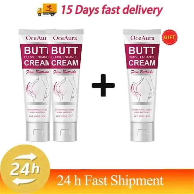 Crème liftante pour les fesses, les hanches et la poitrine, massage pour une croissance plus ferme et repulpante, prévient l'affaissement des seins, pour des fesses plus volumineuses, raffermies et galbées.