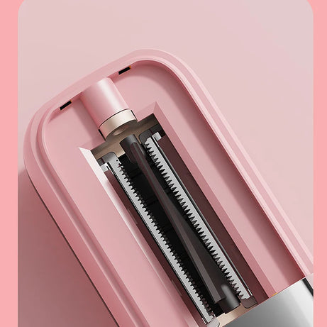 Coupe-pointes automatique professionnelle sans fil pour femmes, idéale pour les cheveux secs, abîmés et cassants.