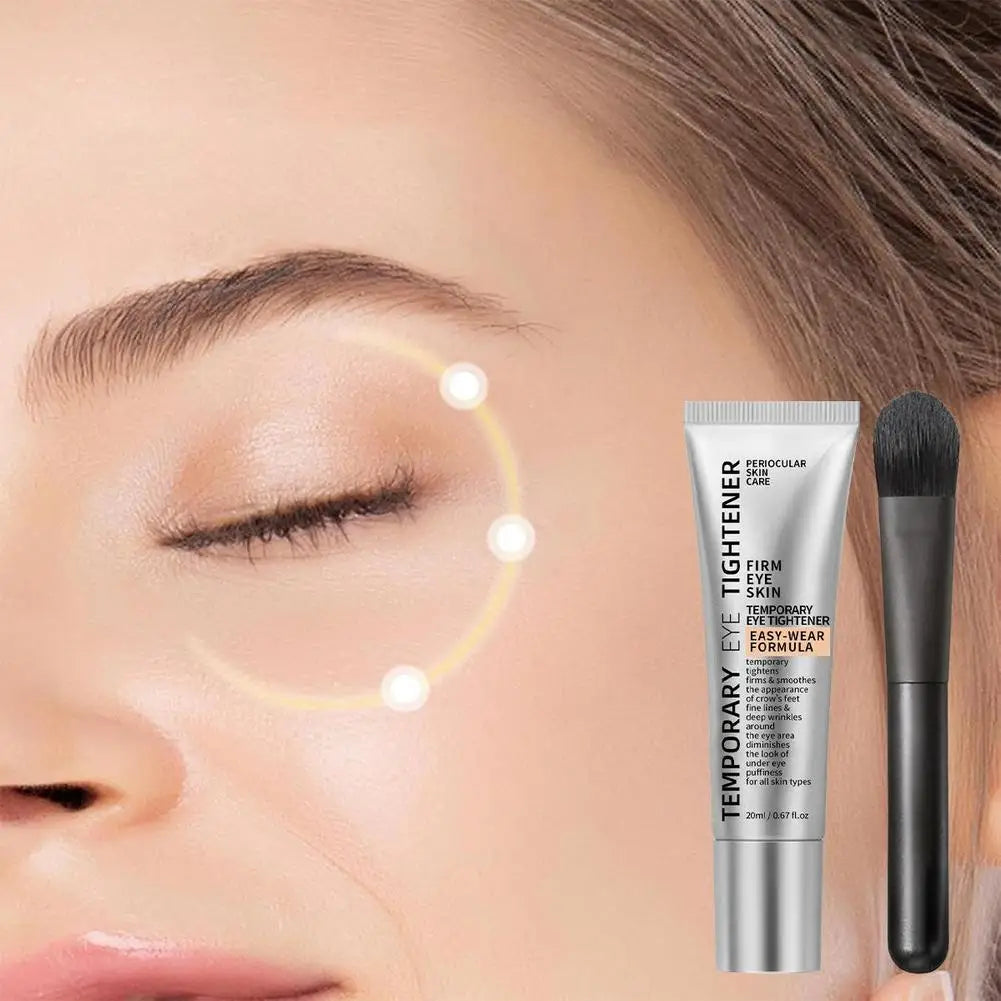 Crème contour des yeux raffermissante instantanée. Crème tenseuse et décongestionnante pour le contour des yeux. Lisse les ridules et atténue les poches et les cernes.