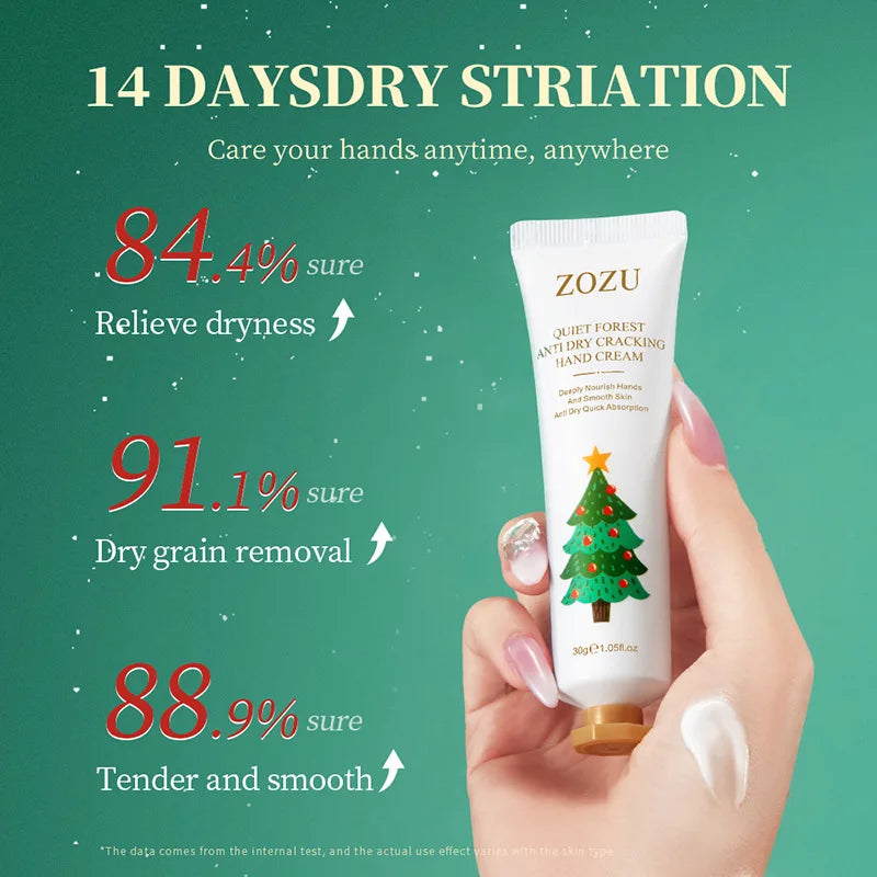 Crème pour les mains au riz, volumisante, rajeunissante, nourrissante, hydratante et rafraîchissante, non grasse, 30 g