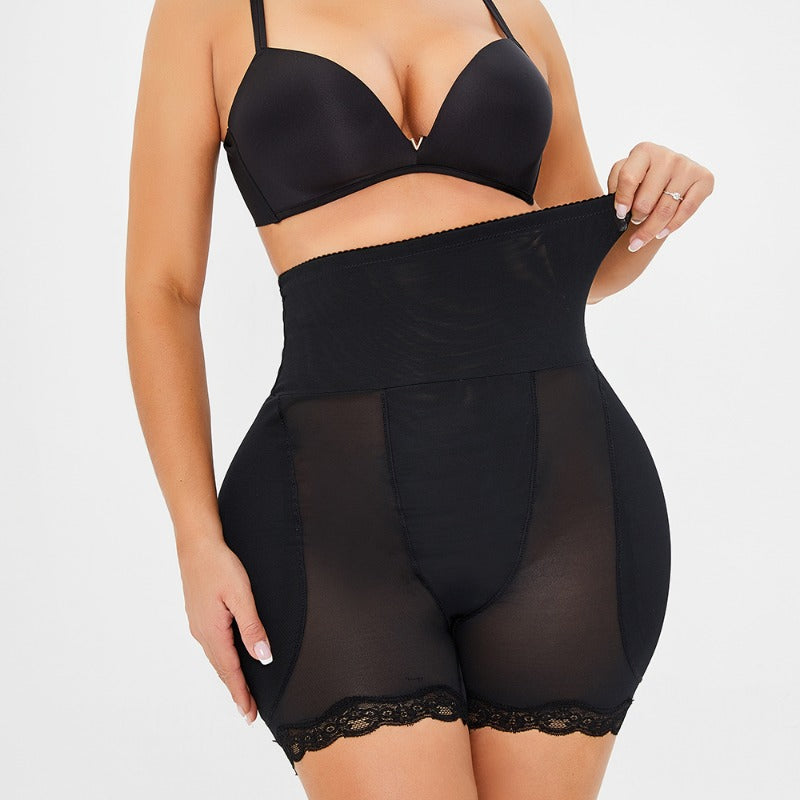 Braguitas de mujer que realzan las caderas y los glúteos, ropa interior sin costuras, shorts tipo bóxer, fajas moldeadoras, bragas de control con relleno grande.