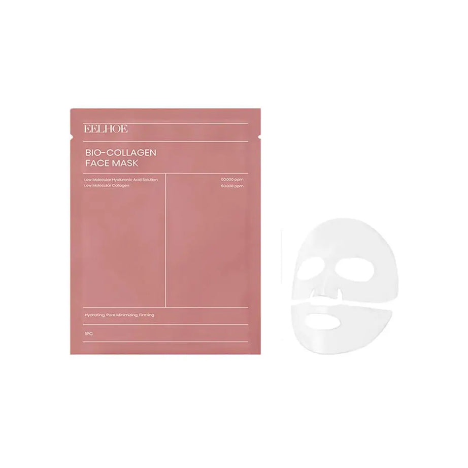 Masque visage bio-collagène (1/5/10 pièces) - Réduit les pores - Hydratation intense - Soin de nuit - Hydrate, rafraîchit et illumine le teint