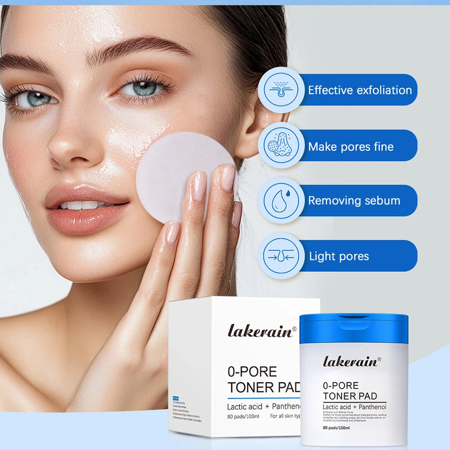 Disques toniques visage Zero Pore Pad 2.0 à double texture pour exfolier et lisser les pores. Soin coréen pour tous types de peau. 70 disques.