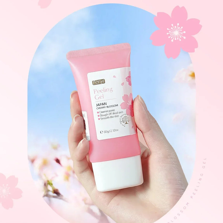 Gel exfoliant nettoyant en profondeur pour le visage, soin éclaircissant et hydratant, gommage réparateur, 60 g