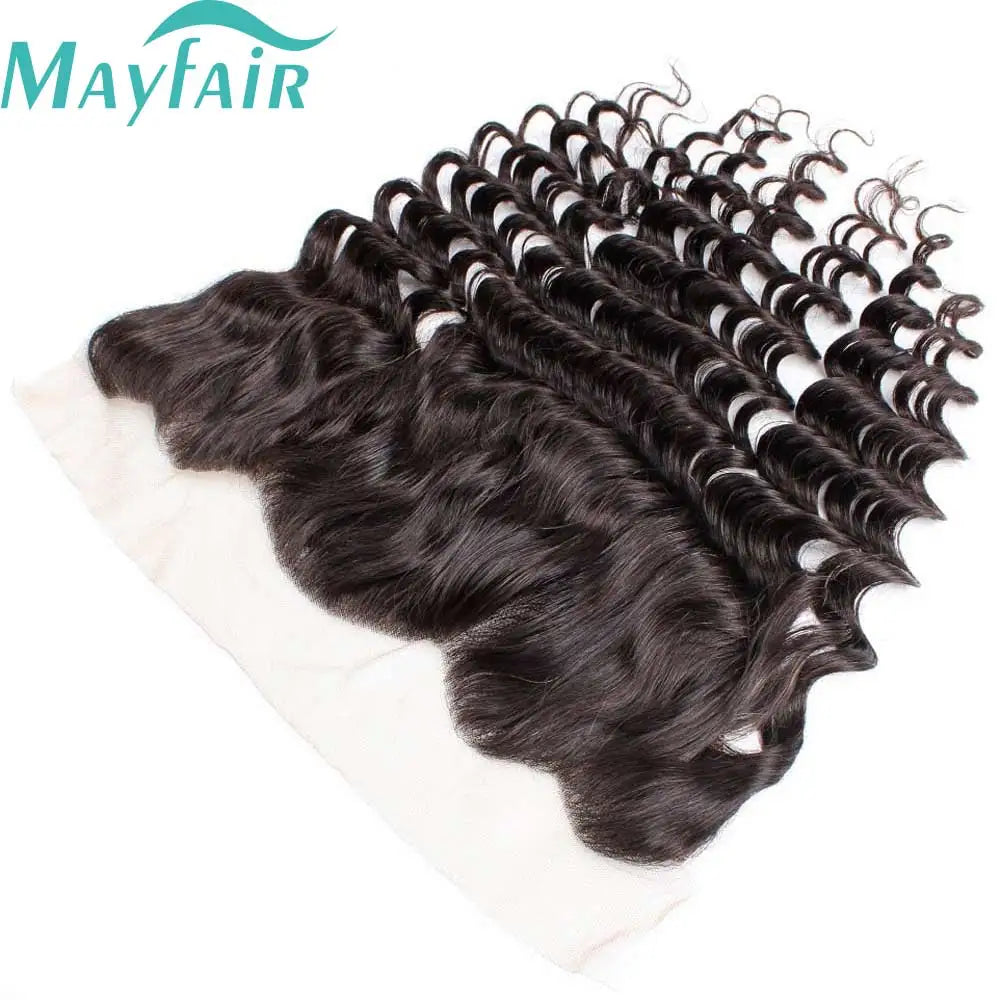 Lace Frontale transparente HD 12A en dentelle 13x4, effet ondulé, fermeture 4x4, cheveux humains brésiliens, effet bouclé crépu et lisse.