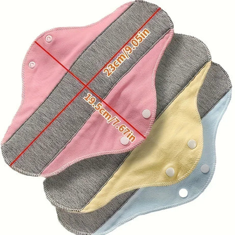 1/3/6pcs Reusable Adult Diaper Cotton Washable Panties Panty Liners Feminine Hygiene Pad Period Elderly Prevent Urine Leakage