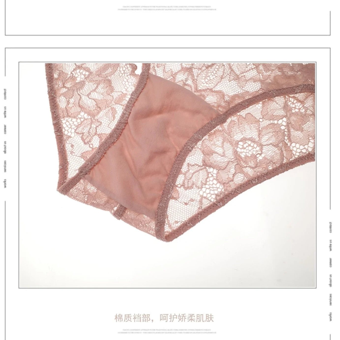 SP&CITY Nouvelle culotte sexy à strass pour femme, sous-vêtements en dentelle transparente, string sans coutures