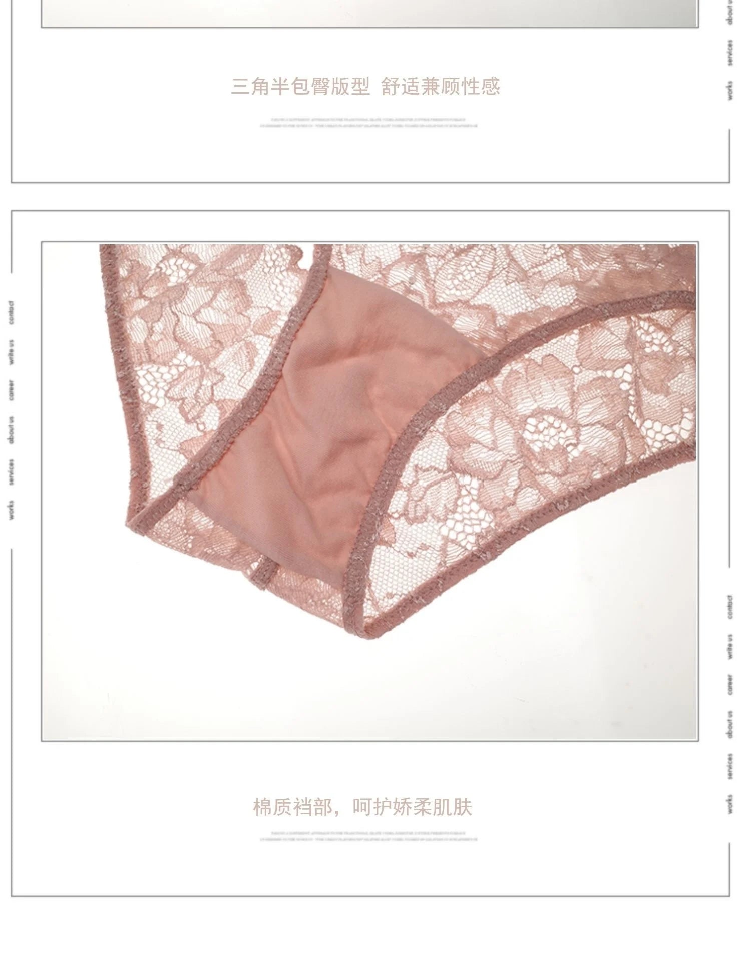 SP&CITY Nouvelle culotte sexy à strass pour femme, sous-vêtements en dentelle transparente, string sans coutures