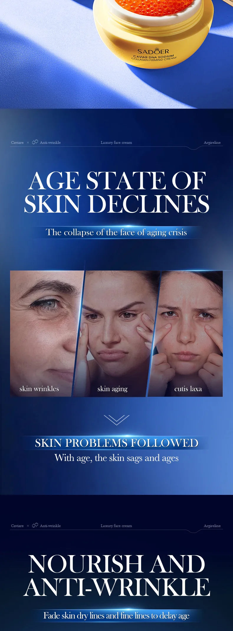 Crème anti-rides instantanée au rétinol pour le visage : soin anti-âge raffermissant et liftant, atténue les ridules, améliore l’apparence de la peau, hydrate et illumine le teint.