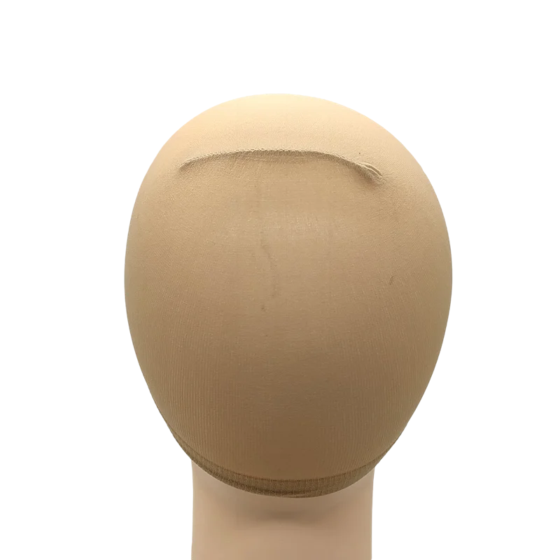 2 unidades/bolsa Gorro de peluca de media superior Red para pelucas de cabello tejido Redes para pelucas de cabello negro Marrón Gorro de peluca de malla elástica para hacer pelucas