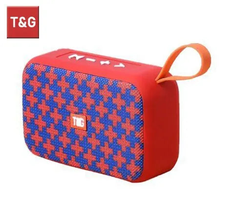 Barre de son portable mini sans fil TG506 Bluetooth 5.0 pour intérieur et extérieur, haute fidélité, compatible carte TF, radio FM, étanche
