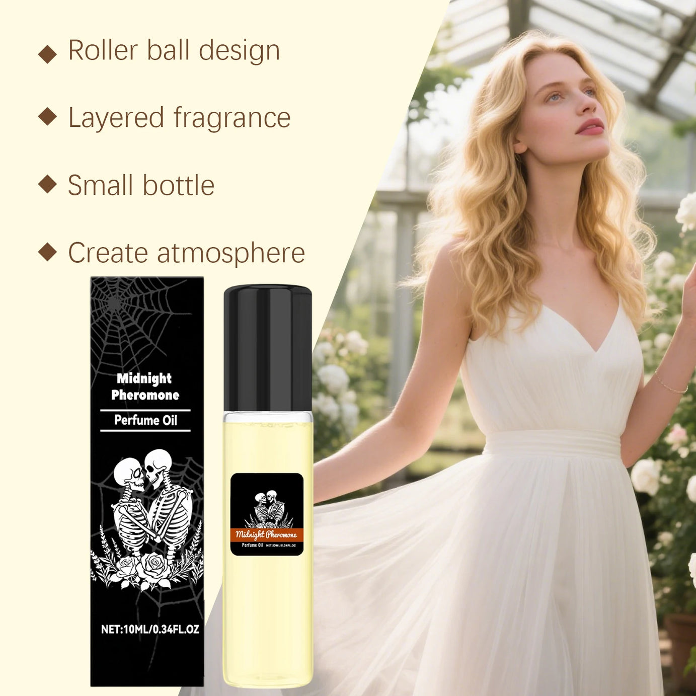 Le parfum aux phéromones pour hommes possède un charme et un attrait uniques et durables, augmentant l'attrait pour le sexe opposé.
