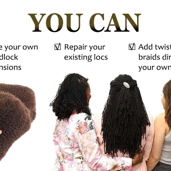 Cheveux Black Pearl Top QVR péruviens crépus bouclés mini twist 50 g/pièce, cheveux humains crépus afro en vrac pour tresses, 100 % cheveux Remy.