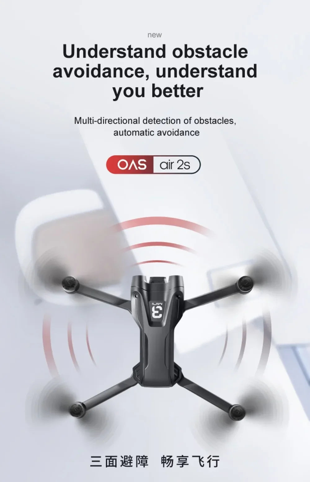 Drone Original Z908 Pro /MAX 8K ESC Professionnel 4K avec localisation par flux optique et évitement d'obstacles sur 3 côtés - Quadricoptère jouet